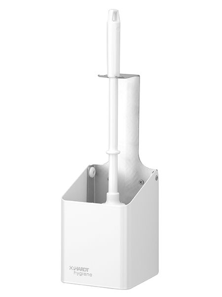 Santral Toiletborstelhouder RVS Wit WBU2P per stuk