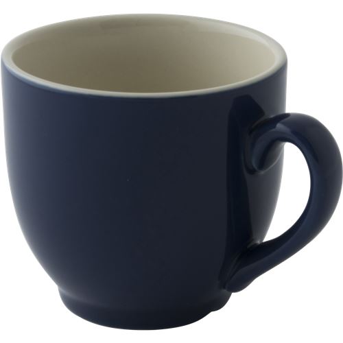 Koffiekop Colors Palmer 14cl Porselein Blauw doos 6 stuks