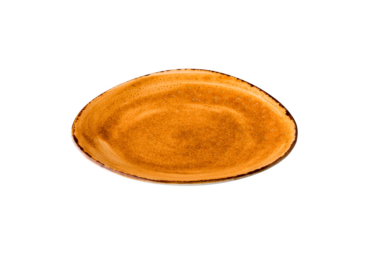Jersey bord driehoek Oranje 21 cm 6 stuks