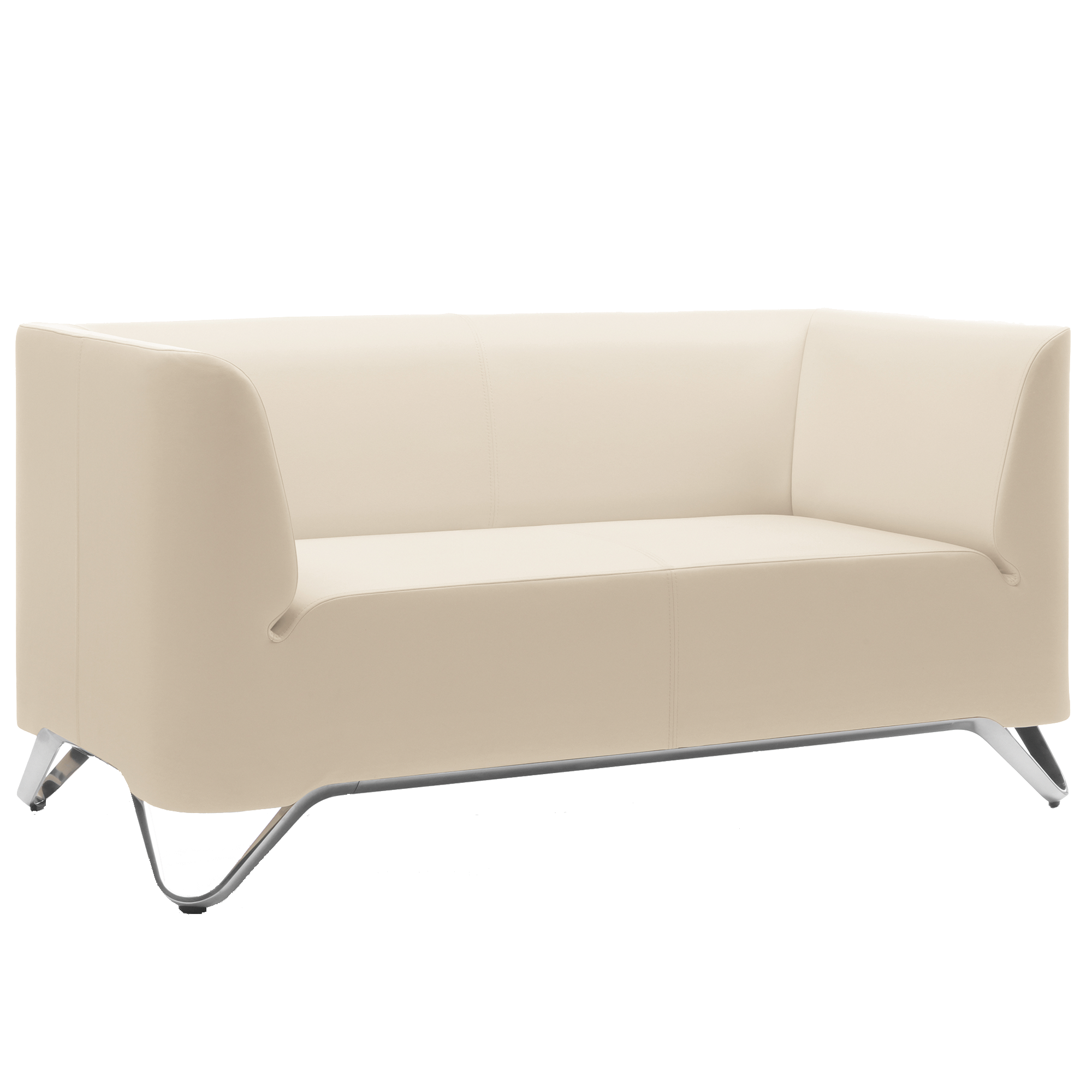 BOXIT 2-zits designbank met armleuningen