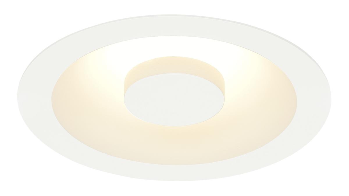 inbouwspot, muurspot, ronde vorm, plafondlicht, warm wit