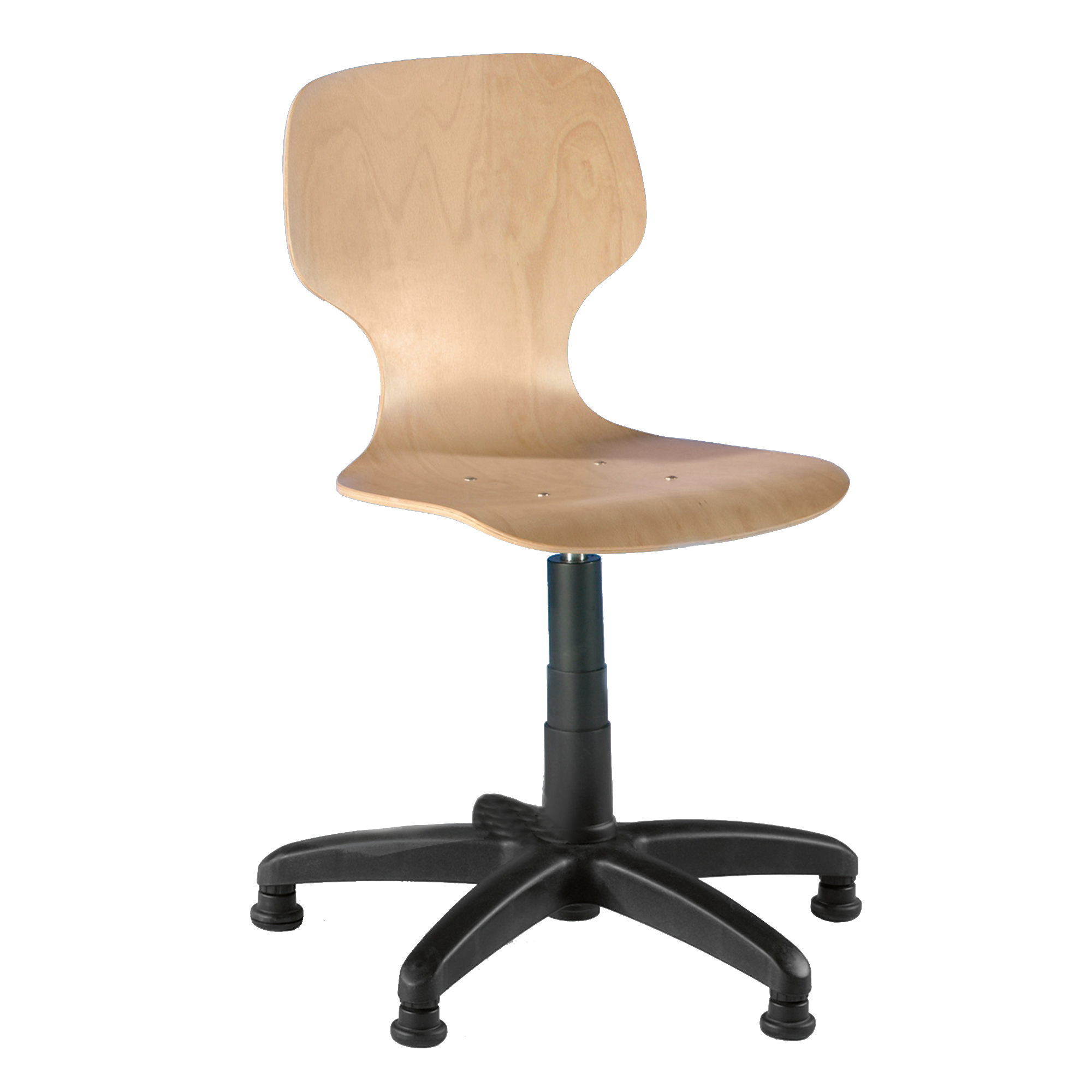 Bureaustoel met polyamide onderstel