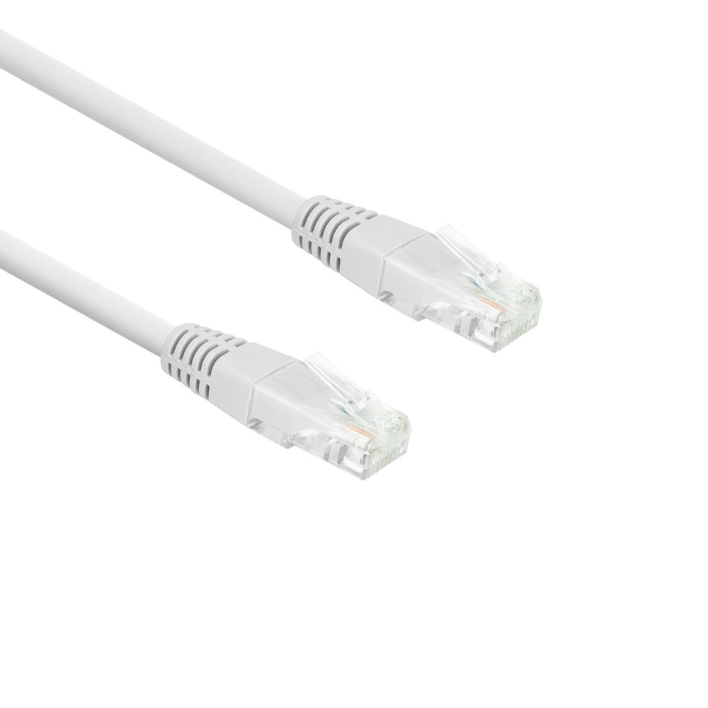 Eminent Witte 2 meter U/UTP CAT6 patchkabel met RJ45 connectoren