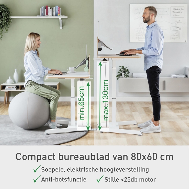 Zit-Sta bureau Leitz Ergo Elektrisch compact