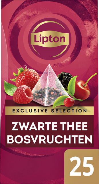 Thee Lipton Exclusive bosvruchten 25x2gr Thee Lipton Exclusive bosvruchten 25x2gr