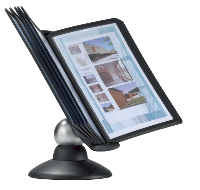 Bureaustandaard Durable 5587 Sherpa Motion 10-tassen zwart Bureaustandaard Durable 5587 Sherpa Motion 10-tassen zwart