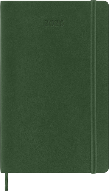 Agenda 2026 Moleskine 12M Planner Weekly 7dagen/1pagina large sc myrtle green Agenda 2026 Moleskine 12M Planner Weekly 7dagen/1pagina large sc myrtle green