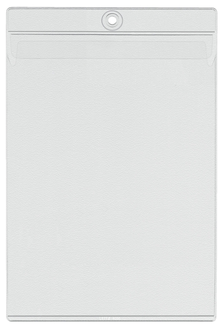 Insteekmap U-model Leitz Premium met ophangoog 0.20mm PVC A5 transparant 50 stuks Insteekmap U-model Leitz Premium met ophangoog 0.20mm PVC A5 transparant 50 stuks