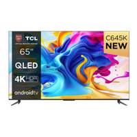 TCL 65C645 | 65'' Ultra HD 4K | QLED Smart TV | Wifi | Google TV | HDR10+ | 60Hz