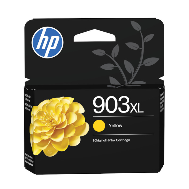 inktcartridge, geel, HP, 903XL, inktcartridge