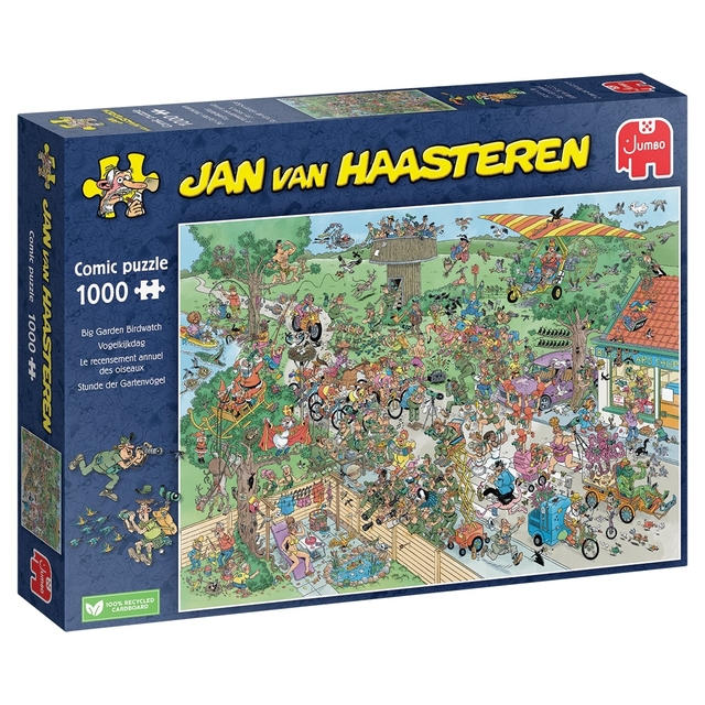 Puzzel Jan van Haasteren De Grote Vogelkijkdag 1000 stukjes Puzzel Jan van Haasteren De Grote Vogelkijkdag 1000 stukjes