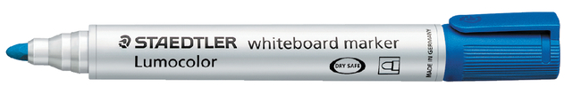 Whiteboardmarker Staedtler Lumocolor 351 rond blauw 2mm Whiteboardmarker Staedtler Lumocolor 351 rond blauw 2mm