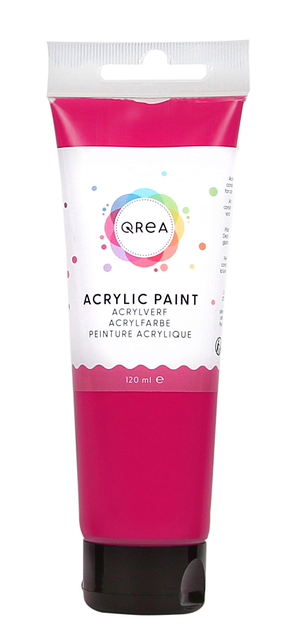 Acrylverf Qrea 120 ml magenta Acrylverf Qrea 120 ml magenta