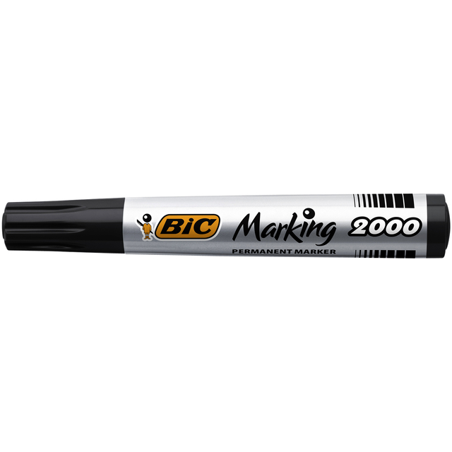 Viltstift Bic 2000 ecolutions rond large zwart Viltstift Bic 2000 ecolutions rond large zwart