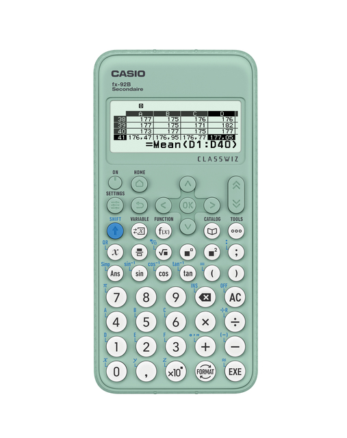 Rekenmachine Casio Classwiz fx-92B Secondaire Rekenmachine Casio Classwiz fx-92B Secondaire