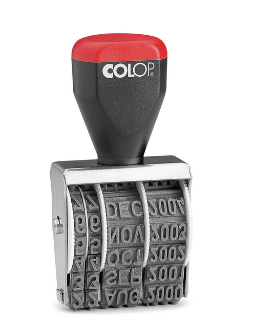 Datumstempel Colop 05000 band Nederlands rood