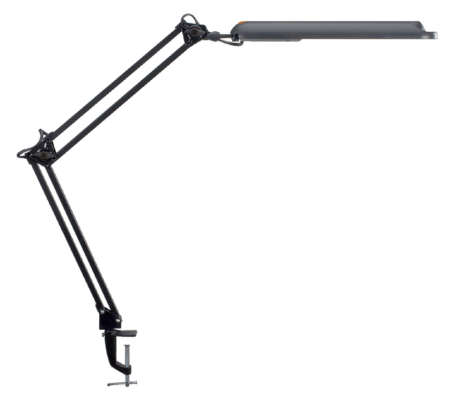Bureaulamp MAUL Atlantic LED tafelklem zwart Bureaulamp MAUL Atlantic LED tafelklem zwart