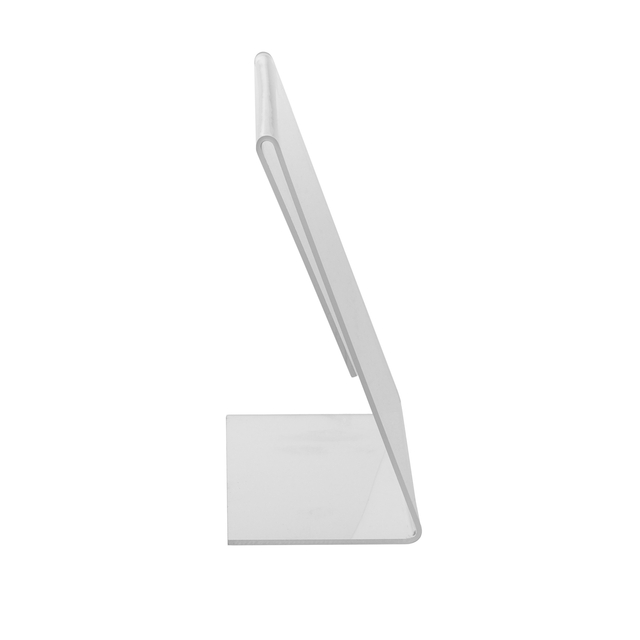tablet stand, adjustable, folding, plastic, white