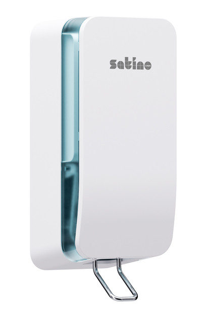 Zeepdispenser Satino SF1 Hyginity Clean&Care 1000ml wit 333434 Zeepdispenser Satino SF1 Hyginity Clean&Care 1000ml wit 333434