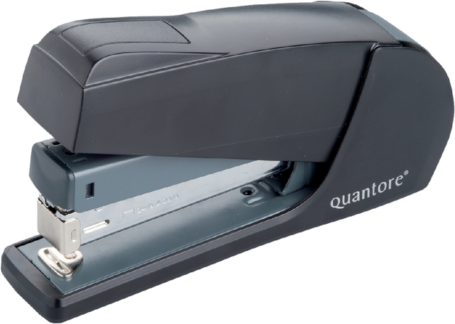 Nietmachine Quantore luxe fullstrip 20vel 24/6 zwart Nietmachine Quantore luxe fullstrip 20vel 24/6 zwart