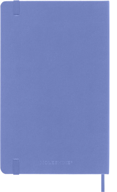 Notitieboek Moleskine large 130x210mm lijn hard cover hydrangea blue