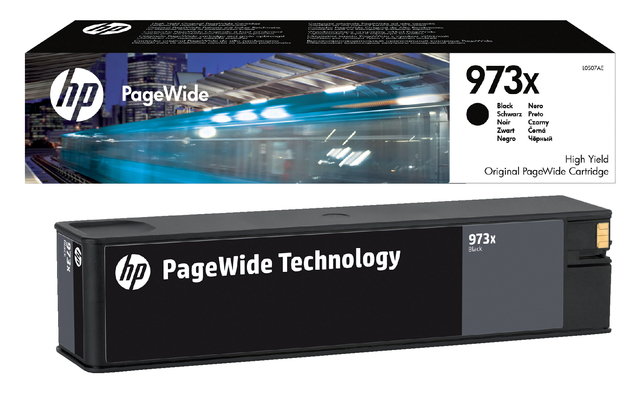 Inktcartridge HP L0S07AE 973X zwart Inktcartridge HP L0S07AE 973X zwart