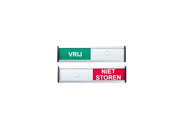 Infobord vrij/niet storen 125x30mm Infobord vrij/niet storen 125x30mm