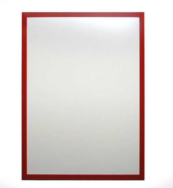 Magnetische insteekhoezen, set à 5 stuks, rood - A5