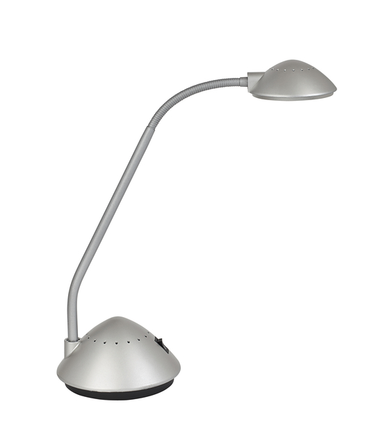 Bureaulamp MAUL Arc LED zilver Bureaulamp MAUL Arc LED zilver