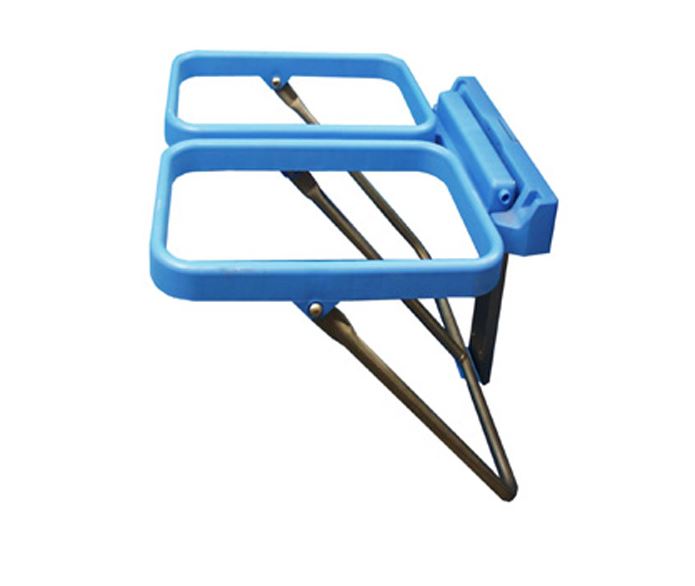 Ecolab Afvalzakhouderbevestiging 2x70ltr opklapbaar blauw