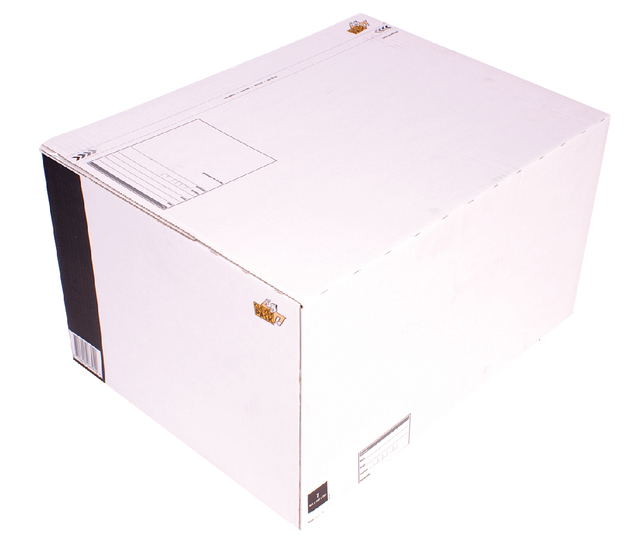 Postpakketbox 7 CleverPack 485x369x269mm wit Postpakketbox 7 CleverPack 485x369x269mm wit