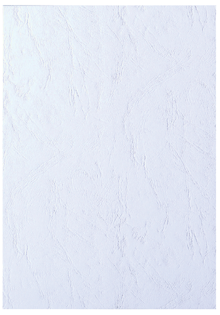 Voorblad GBC A4 lederlook wit 100 stuks Voorblad GBC A4 lederlook wit 100 stuks