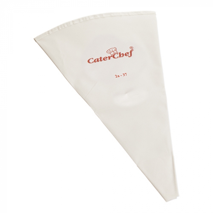 CaterChef Spuitzak Katoen 37cm Wit