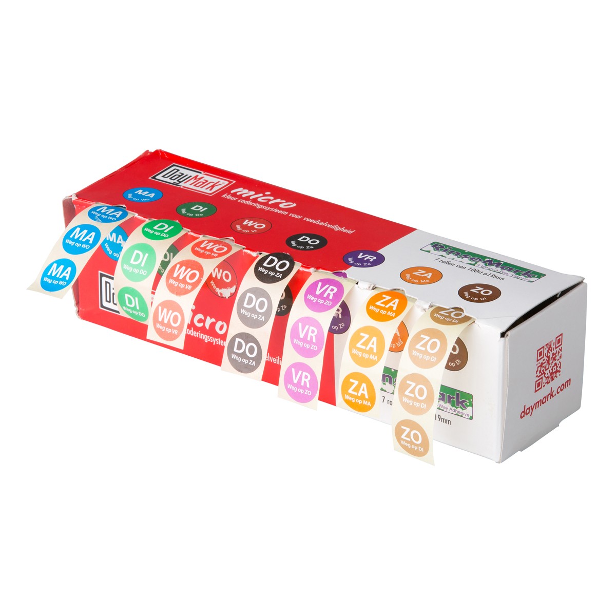 Daymark Starterskit Dispenser Dagstickers Ma t_m Zo per st
