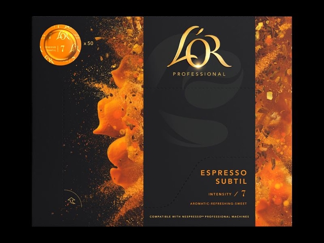 Koffiediscs L'or espresso subtil 50 stuks Koffiediscs L'or espresso subtil 50 stuks