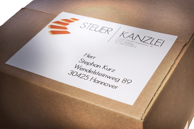 Etiket Avery Zweckform 6135 210x148mm wit 200stuks