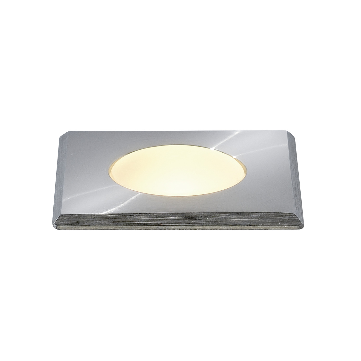POWER TRAIL-LITE square edelstaal 1xLED 3000K