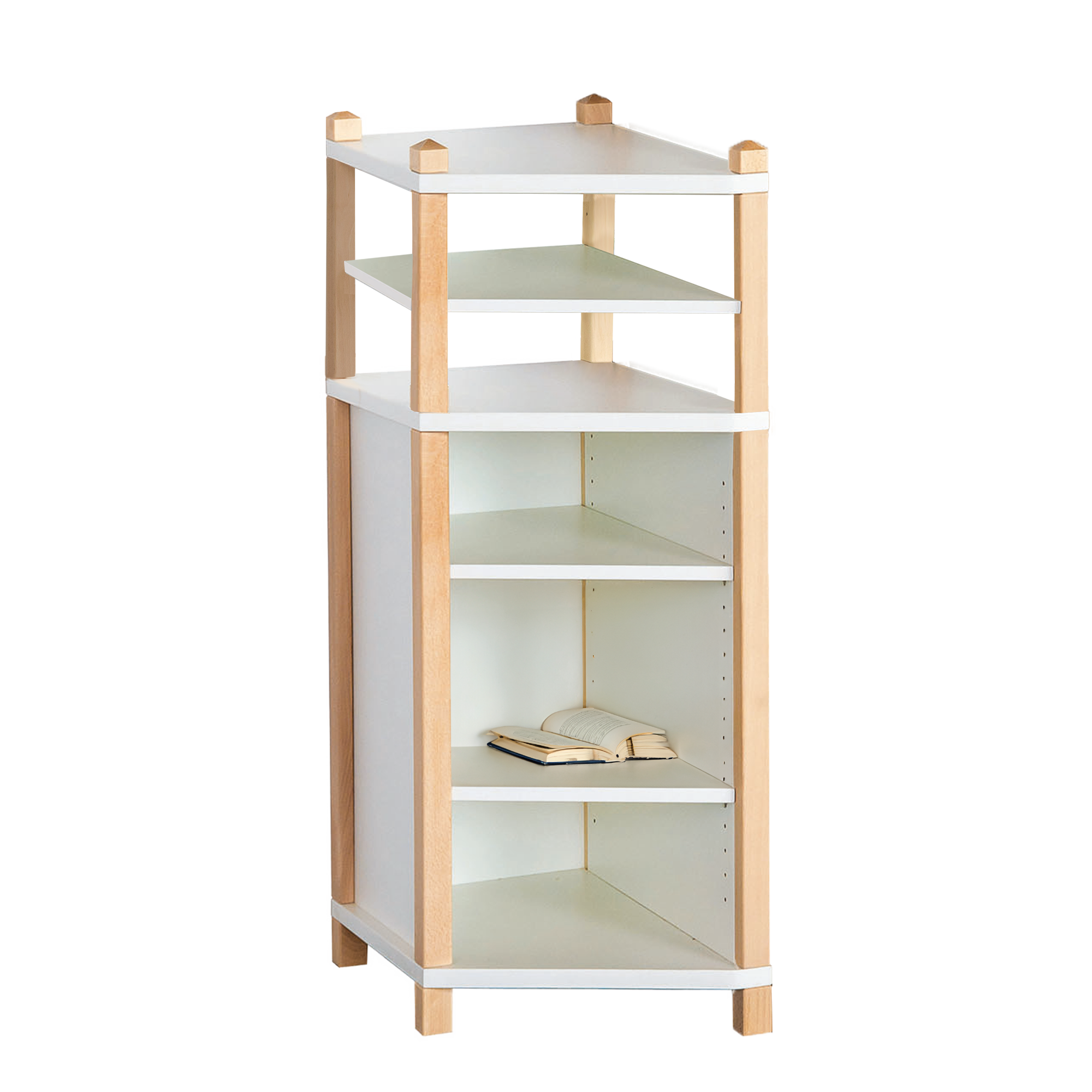 Noppencompensatieplank - optioneel links/rechts geplaatst, afmetingen B/H/D: 40x120x60/40
