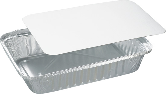 Duni Bakjes aluminium 212x147x40cm doos 400 stuks