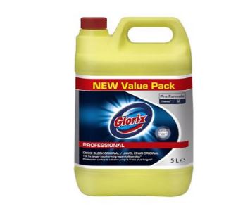 Glorix Pro Formula Toiletreiniger Dikke Bleekdoos 4x5ltr Glorix Pro Formula Toiletreiniger Dikke Bleekdoos 4x5ltr