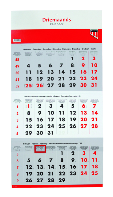 3-Maandskalender 2026 Quantore 3-Maandskalender 2026 Quantore