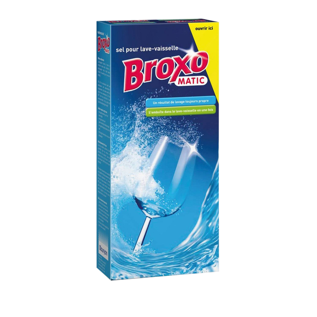 Vaatwasmachine zout Broxomatic 900gr Vaatwasmachine zout Broxomatic 900gr