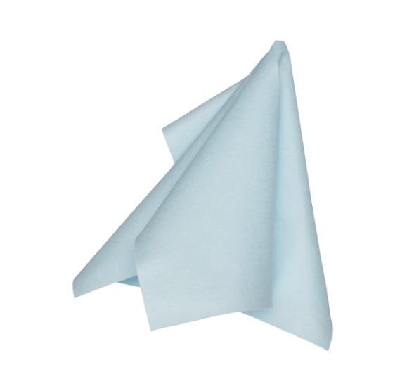 Ecolab Polifix Microfleece doek 30x45cm Blauw pak 10st