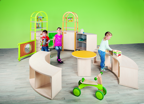 Ronde tafel afzonderlijk plaatsen - DM/H: 60x40 cm