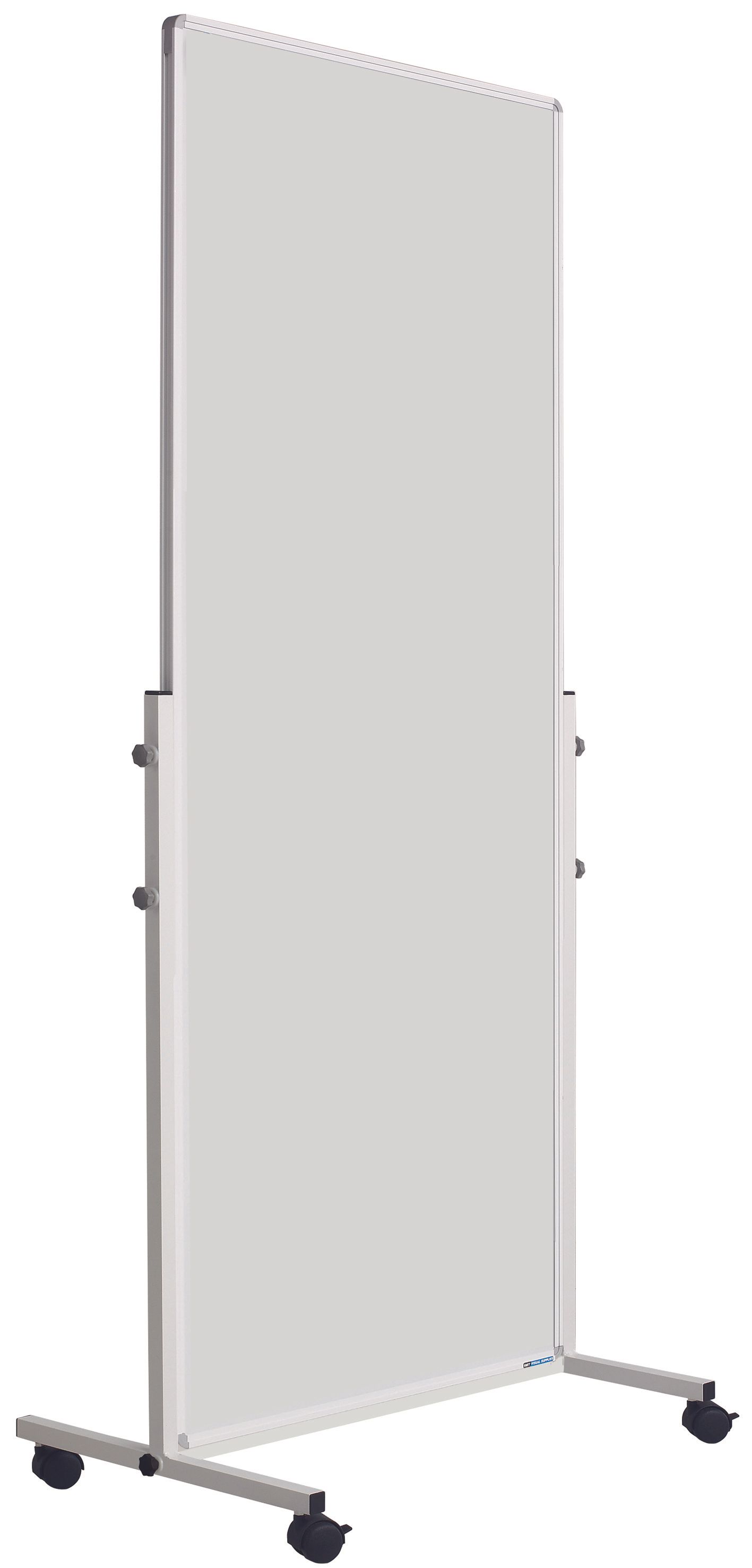 Smit Visual mobiel whiteboard, emailstaal wit - 180x75 cm Smit Visual mobiel whiteboard, emailstaal wit - 180x75 cm