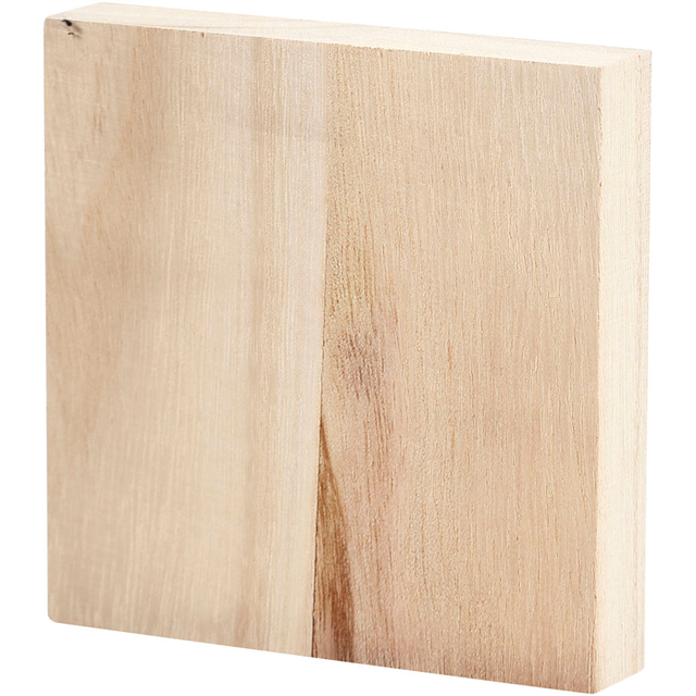 Knutselplank Creativ Company Ikoon 9.6x9.6x2cm hout Knutselplank Creativ Company Ikoon 9.6x9.6x2cm hout