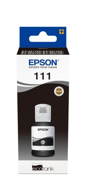 Navulinkt Epson 111 T03M zwart