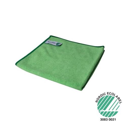 Wecoline Microvezeldoek 40x40cm Nordic Groen pak 10 stuks