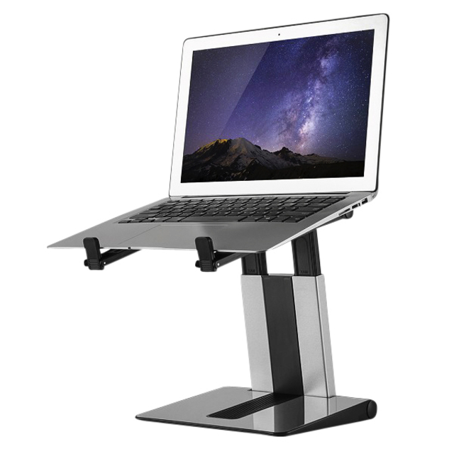 Laptopstandaard Neomounts NSLS200 opvouwbaar zwart zilver