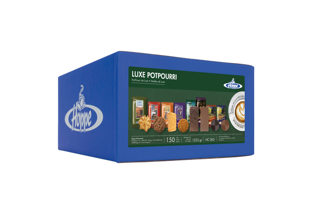 Koekjes Hoppe Luxe Potpourri 150 stuks Koekjes Hoppe Luxe Potpourri 150 stuks